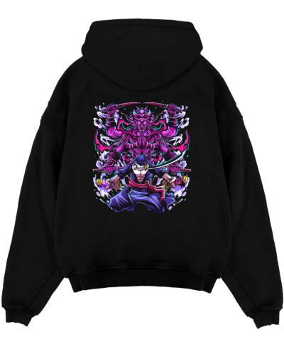 Roronoa Zoro Asura Nine-Sword One Piece Anime Hoodie
