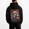 ACEBURN B.black hoodie male back view - One Piece Merch Canada