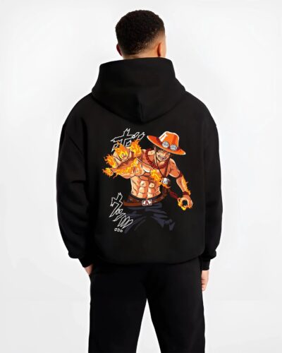 ACEFLM B.black hoodie male back view 04b34029 f8ea 456e 8d34 640fb0d310bd - One Piece Merch Canada