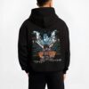 ACEV7 B.black hoodie male back view - One Piece Merch Canada