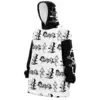 Ace Sabo Luffy One Piece Snug Oversized Blanket Hoodie FRONT LEFT Mockup - One Piece Merch Canada