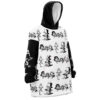 Ace Sabo Luffy One Piece Snug Oversized Blanket Hoodie FRONT RIGHT Mockup - One Piece Merch Canada