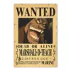 Anime One Piece Luffy 3 Billion Zoro Bounty Wanted Posters Four Emperors Kid Action Figures Vintage 1 - One Piece Merch Canada