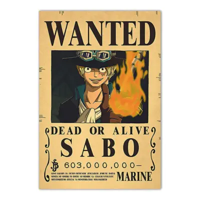 Sabo One Piece Bounty Wanted Poster