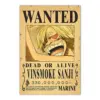 Anime One Piece Luffy 3 Billion Zoro Bounty Wanted Posters Four Emperors Kid Action Figures Vintage 18 - One Piece Merch Canada