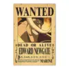 Whitebeard One Piece Bounty Wanted Poster