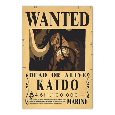 Kaido One Piece Bounty Wanted Poster