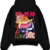 BMOMEX A.black hoodie flat back design - One Piece Merch Canada