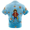 Button Up Hawaiian Shirt back 64 - One Piece Merch Canada