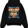 CHOPDOC A.black hoodie flat back design - One Piece Merch Canada