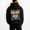 CHOPDOC B.black hoodie male back view - One Piece Merch Canada