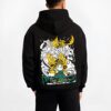 CHPP02 B.black hoodie male back view - One Piece Merch Canada