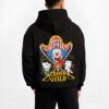 CRSGXD B.black hoodie male back view - One Piece Merch Canada