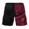 Dracule Mihawk OP Gym Shorts BACK mockup - One Piece Merch Canada