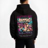 FRNKCYB B.black hoodie male back view - One Piece Merch Canada