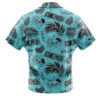 Franky Aloha OP Short Sleeve Hawaiian Shirt BACK mockup - One Piece Merch Canada