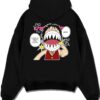 GEAR4TH A.black hoodie flat back design - One Piece Merch Canada