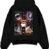 GOROCIL A.black hoodie flat back design - One Piece Merch Canada