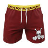Gol D. Roger OP Gym Shorts SEPARATE FRONT mockup - One Piece Merch Canada