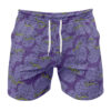 Gomu Gomu No Mi One Piece Gym Short front - One Piece Merch Canada