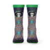 Hippie Trip Brook One Piece Socks BACK mockup - One Piece Merch Canada