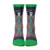 Hippie Trip Brook One Piece Socks FRONT mockup - One Piece Merch Canada