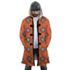 Jinbe Wano Country Arc OP AOP Hooded Cloak Coat FRONT Mockup - One Piece Merch Canada