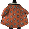Jinbe Wano Country Arc OP AOP Hooded Cloak Coat NO HOOD Mockup - One Piece Merch Canada