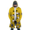 Jinbe Whole Cake Island Arc OP AOP AOP Hooded Cloak Coat FRONT Mockup - One Piece Merch Canada
