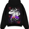 KAIDOBK A.black hoodie flat back design - One Piece Merch Canada