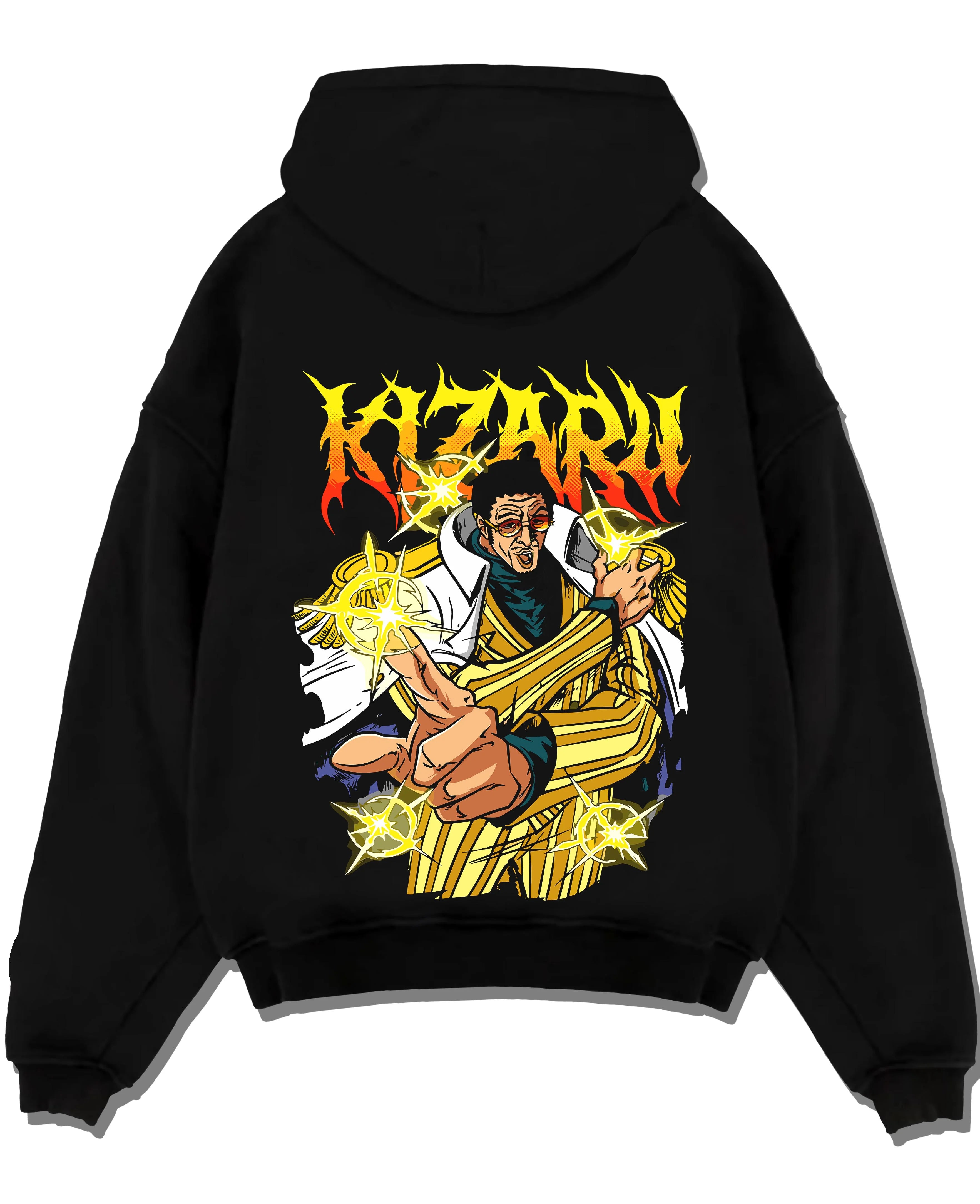 Kizaru One Piece Admiral Light Speed Borsalino Hoodie