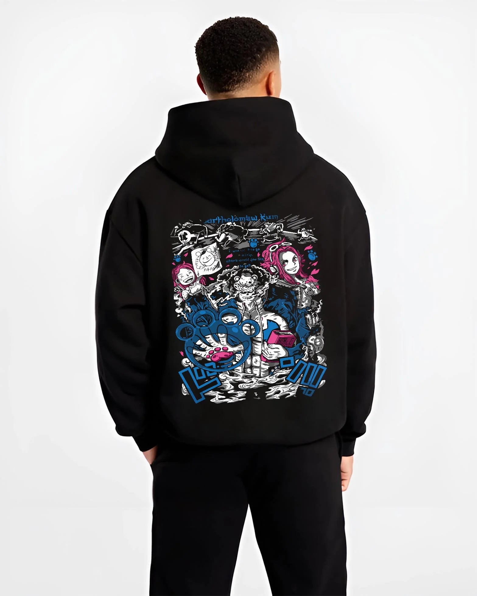 Bartholomew Kuma One Piece Tyrant Pirate Jumper Hoodie - Image 2