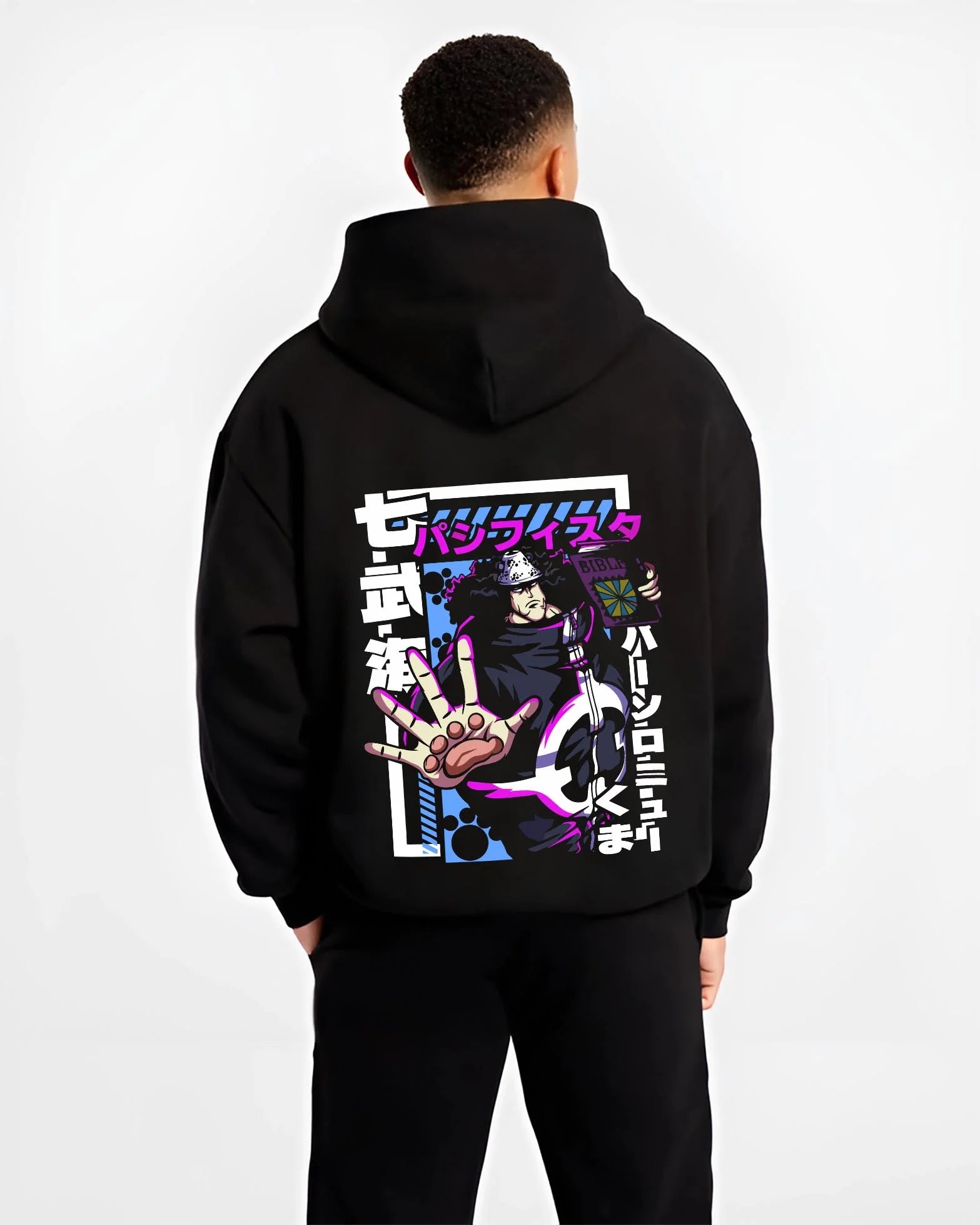 One Piece Bartholomew Kuma Pacifista Power Hoodie - Image 2