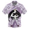 Kuma Aloha OP Short Sleeve Hawaiian Shirt FRONT mockup - One Piece Merch Canada