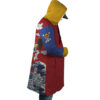 Luffy Gear 5 Sea Wave OP AOP Hooded Cloak Coat RIGHT Mockup - One Piece Merch Canada