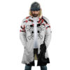 Monkey D. Luffy Pirate King One Piece AOP Hooded Cloak Coat FRONT Mockup - One Piece Merch Canada