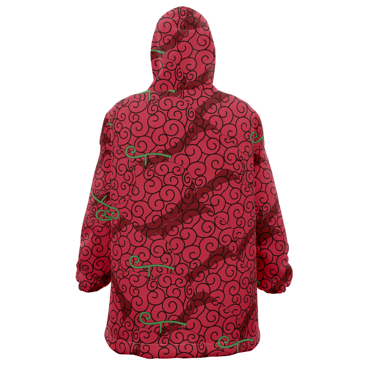 Ope Ope No Mi One Piece Snug Oversized Blanket Hoodie - Image 2