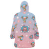 Oodie Oversized Blanket Hoodie back 84 - One Piece Merch Canada