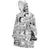 Oodie Oversized Blanket Hoodie front left 32 - One Piece Merch Canada