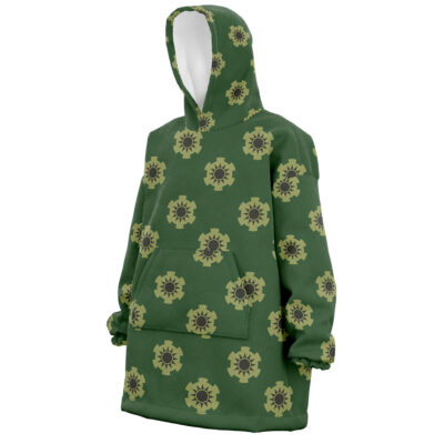 Zoro Wano One Piece Snug Oversized Blanket Hoodie