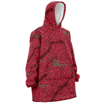 Ope Ope No Mi One Piece Snug Oversized Blanket Hoodie