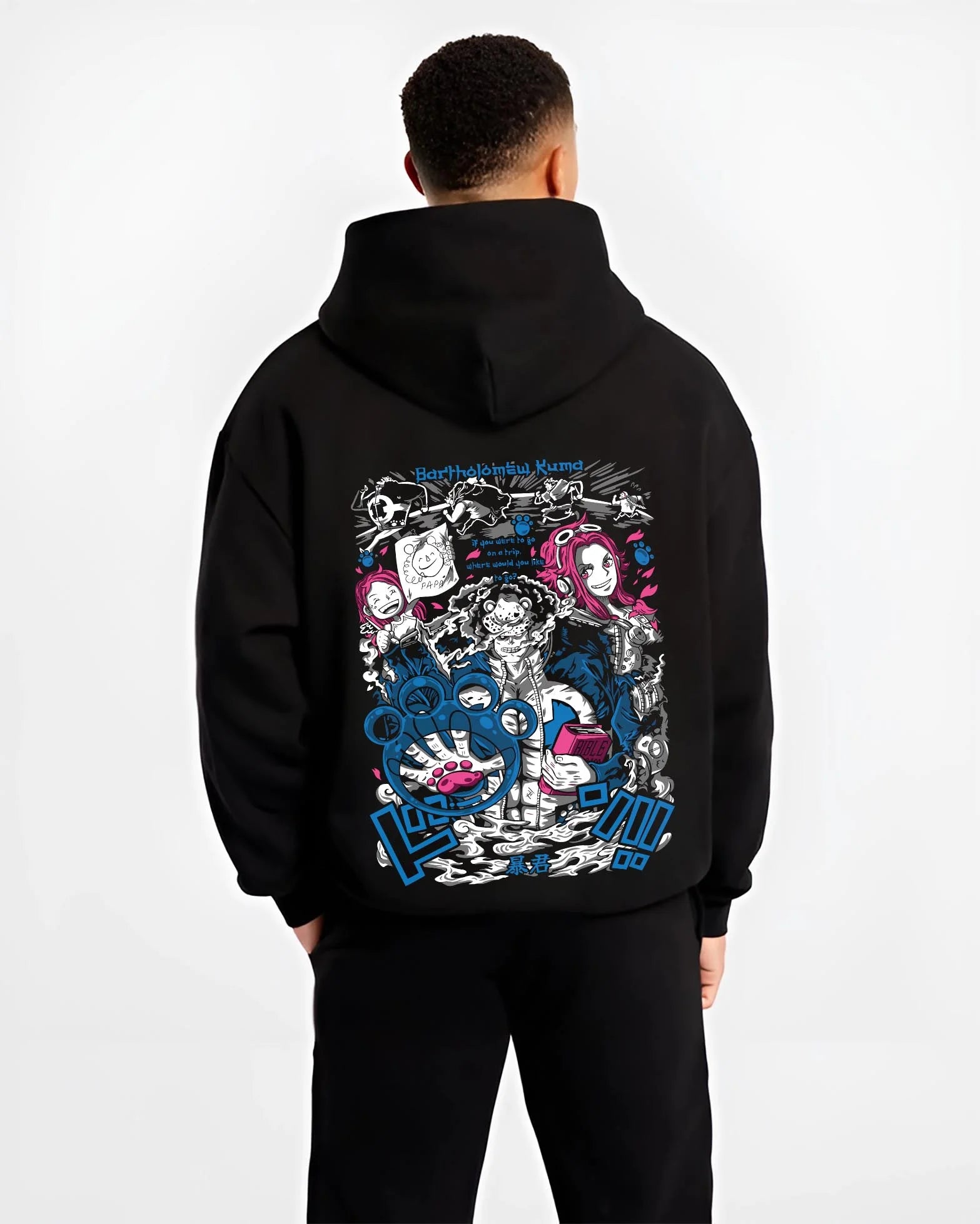 Bartholomew Kuma One Piece Warlord Hoodie - Image 2
