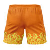 Portgas D. Ace One Piece Gym Shorts BACK mockup - One Piece Merch Canada