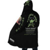 Roronoa Zoro One Piece AOP Hooded Cloak Coat SIDE Mockup - One Piece Merch Canada