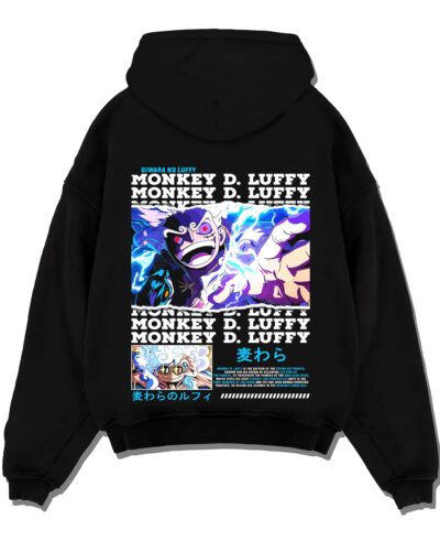 Monkey D Luffy One Piece Gum Gum Gear Hoodie