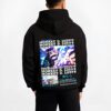 SUNGEAR B.black hoodie male back view - One Piece Merch Canada