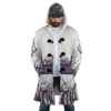 Shimotsuki Ryuma One Piece AOP Hooded Cloak Coat FRONT Mockup - One Piece Merch Canada