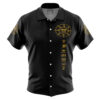Straw Hat Grand Fleet OP Short Sleeve Hawaiian Shirt FRONT mockup - One Piece Merch Canada