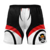 Straw Hat One Piece Gym Shorts BACK Mockup - One Piece Merch Canada