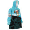 Tony Chopper Manga Panels One Piece Oodie Blanket F RIGHT Mockup 2 - One Piece Merch Canada